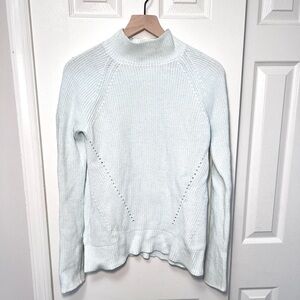Gap Light Blue Mockneck Sweater